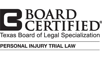 Board Certified Texas Board of Legal Specialization Personal injury trial law